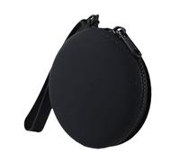 Contenedor de monedas flexible para artículos cotidianos, diseño ligero para viajes, actividades al aire libre y viajes, llavero de silicona, Black, Mass Beauty
