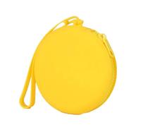 Contenedor de monedas flexible para artículos cotidianos, diseño ligero, perfecto para viajes, actividades al aire libre y organizador de dinero de viaje, Amarillo, Mass Beauty