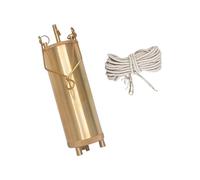 Contenedor de muestreo de aceite resistente a altas temperaturas, materiales de cobre, superficies fáciles de limpiar para menos análisis de fluidos en entornos industriales. Probador de aceite