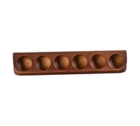 Contenedor de Pelotas de Golf - Exhibidor de Carpas | Soporte de Madera para Pelotas de Golf DAA | Contenedor de Bolas de Golf DAA en 6 Agujeros de Madera | Armario colector de Golf