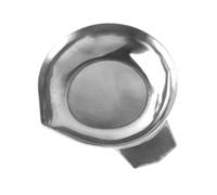 Contenedor de pesaje portátil de acero inoxidable para un peso preciso de joyas e ingredientes de cocina, bandeja de báscula para hornear