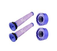 Contenedor De Polvo Con Filtro De Cabezal De Motor, Separador Ciclónico, Compatible Con Dyson V7 V8, Accesorios Reemplazables For Robot Aspirador(2pcs filters)