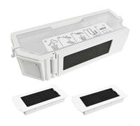 Contenedor de polvo con filtro para Ecovacs para t30 PRO para omni para t30 para omni T30S para robot aspirador combinado, contenedor de desechos de plástico ABS con filtración de alta eficiencia para