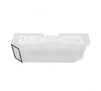 Contenedor de polvo para Roborock para qrevo Edge, contenedor de repuesto, almacenamiento de suciedad de alta capacidad, fácil de instalar, accesorio de aspiradora, caja de basura de plástico