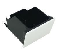 Contenedor de posos con tapa blanca AS13200326 para cafetera De'Longhi | Recipiente de repuesto para posos de café, Panel frontal blanco, Tapa intercambiable