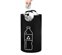 Contenedor de reciclaje de interior para la cocina | plegable resistente al agua de 82 l con asa | Contenedor de reciclaje de cocina | Para interior y exterior hogar, oficina, garaje, hogar
