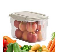 Contenedor de Refrigerador - cajas de almacenamiento de frutas 4,5 litros, recipiente hermético para alimentos | almacenamiento práctico para familias cocineros oficina restaurante huevos sobras despe