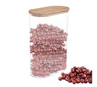 Contenedor De Sello De Cereal,De Almacenamiento De Granos,Dispensador de arroz transparente - Dispensador de granos transparente de calidad alimentaria con tapa, sellada para conservación de fideos pa