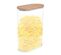 Contenedor De Sello De Cereal,De Almacenamiento De Granos - Dispensador de arroz transparente | Grano de calidad alimentaria con de conservación de tapa, de fideos, tarro sellado para aperitivos