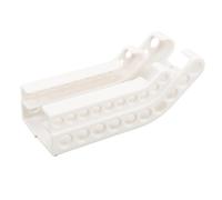 Contenedor de Soporte de Batería Montado en la Pared, Práctico Estante de Almacenamiento Eficiente y Resistente para el Hogar, Oficina, Plástico, 5,51x2,36 Pulgadas, 2 uds., Sala de Estar