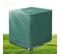Contenedor de tanque de agua, protector solar, impermeable, 1000 L, para tanques, protege contra vientos fuertes, lluvia y sol, resistente, jardín