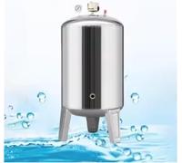 Contenedor de Tanque de presión de Acero Inoxidable, expansión de Recipiente de presión para Planta de Agua doméstica, Tanque presurizado de Pozo de ósmosis inversa, Sistema de presurización y