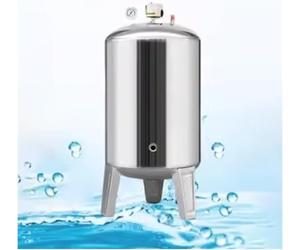 Contenedor de Tanque de presión de Acero Inoxidable, expansión de Recipiente de presión para Planta de Agua doméstica, Tanque presurizado de Pozo de ósmosis inversa, Sistema de presurización y