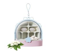 Contenedor de Transporte de de Seda, Transparente y Transpirable, contenedor de cría de Animales pequeños, Jaula de Reptiles para jóvenes, Aula, Adolescentes, crianza en Interiores, proyectos