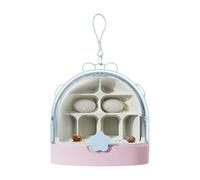 Contenedor de transporte de de seda, transpirable, transparente, para cría de animales pequeños, para jóvenes, patio, campamento, adolescentes, aula, visitas a la naturaleza, niñas y niños