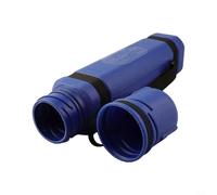 Contenedor de tubo de almacenamiento para varilla de soldadura para electrodos MMA - Capacidad de 10 libras/14 libras, funda de plástico resistente a la humedad con clip de transporte, escala de