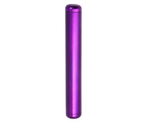Contenedor De Tubo Metálico - Tubo De Almacenamiento Portátil De 12 Cm, Organizador Hermético De Aluminio, Estuche De Pastillas De Bolsillo Duradero, Monedero Compacto, De Joyería | Para Hebilla