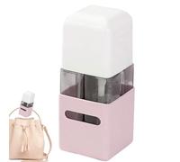 Contenedor de viaje para artículos de tocador, botella de viaje 4 en 1, a prueba de fugas, recipiente para artículos de tocador, dispensador de viaje, botellas dispensadoras compactas, accesorios de