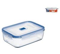 Contenedor De Vidrio Pure Box Rectangular Litros 1,97 Transparente ARC