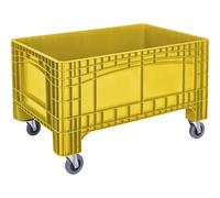 Contenedor grande capacidad 354 l, 4 ruedas de maniobra