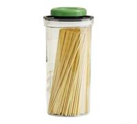 Contenedor hermético de almacenamiento al vacío para granos, tarro hermético de alimentos, sello de un solo paso para cereales, arroz, pasta, a prueba de derrames, 550 ml/1000 ml/1900 ml, multicolor