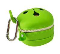 Contenedor Hermético De Silicona Portátil Con Cremallera | Papelera De Viaje Con Gancho Para Senderismo, Escalada Y Actividades Al Aire Libre