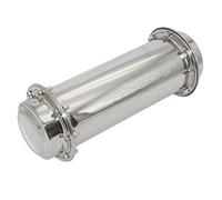 Contenedor impermeable de acero inoxidable con cerradura duradera, almacenamiento de regalos futuros para recuerdos, 34 cm, ideal para recuerdos y tesoros