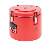 Royal Catering Contenedor aislado Acero Inoxidable Contenedor aislado Inox. RC_TT_2 (Capacidad: 15 L, Acero inoxidable / plástico (PE/PU))