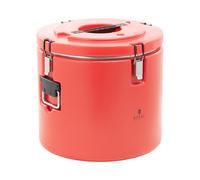 Royal Catering Contenedor aislado Acero Inoxidable Contenedor aislado Inox. RC_TT_4 (Capacidad: 30 L, Acero inoxidable / plástico (PE/PU))
