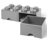 Contenedor LEGO Brick 8 Cajón Gris ROOM COPENHAGUE