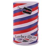 Contenedor Metálico para Desechar Hojillas de Afeitar, Caja Segura Barbería | Soporte Resistente Hierro, Uso Doméstico y Profesional, Ligero Multifuncional, Apto Varias Medidas