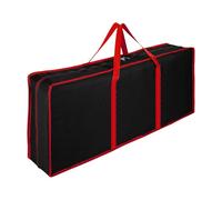 Contenedor Organizador De Papel Regalo Estuche navideño con cremallera, | Transportadora Con Bolsillos Para Papel Regalo Vacaciones y Navidad