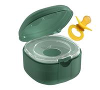 Contenedor para chupete - Funda para chupete portátil | Contenedor para chupete con esterilización, porta chupete para niños sin Bpa, caja para chupete de viaje, caja higiénica para chupetes