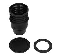 Contenedor para granos con ventilación para molinillo, accesorio de limpieza para molinillo de café con anillo de silicona de grado alimenticio para molinillos de 52-70 mm de diáme