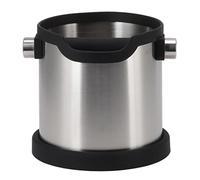 Contenedor para Posos de Café Acero Inoxidable 1.1L, Knock Box para Barra y Hogar - Capacidad Grande, Fácil de Limpiar, Ideal para Cafeterías y Amantes del Café