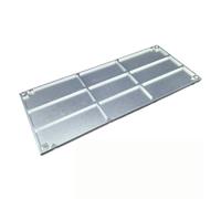 Contenedor Placa Plana Aleación Aluminio para Tamiya para Scania 770S para Volvo para ACTROS 3363 para Man 56330 1/14 Repuestos Piezas Coche RC Piezas Mejora RC