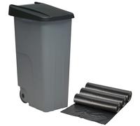 Contenedor Reciclo Prosperplast 110L + 3x10 Bolsas Basura WELLHOME