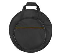 Contenedor redondo para platillos de viaje, bolsa de almacenamiento de platillos con asa de transporte