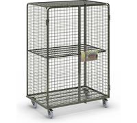 Contenedor rodante de acero SAFE bajo llave