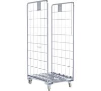 Contenedor rodante, encajable de 2 lados, Ergo light