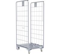 Contenedor rodante, encajable de 2 lados, Ergo light