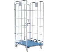 Contenedor rodante, encajable de 3 lados, Ergo