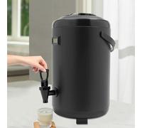 Contenedor térmico for bebidas frías y calientes de 2.11 galones, enfriador de agua portátil con grifo de acero inoxidable, tiempo de conservación de hasta 12 horas, for agua caliente, té, café, leche