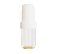 Contenedor transparente para cepillo de dientes resistente a fugas, organizador de cepillos de dientes para gimnasio, viajes de negocios, taza de almacenamiento de cepillos de dientes