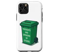 Contenedor Verde para Opiniones y Sentencias Carcasa para iPhone 11 Pro