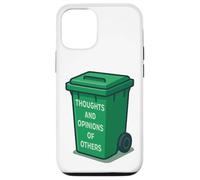 Contenedor Verde para Opiniones y Sentencias Carcasa para iPhone 12/12 Pro