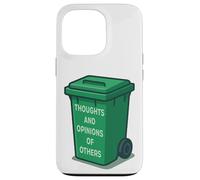 Contenedor Verde para Opiniones y Sentencias Carcasa para iPhone 13 Pro