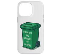 Contenedor Verde para Opiniones y Sentencias Carcasa para iPhone 14 Pro MAX