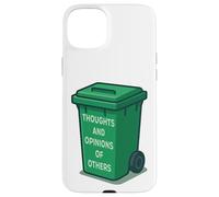 Contenedor Verde para Opiniones y Sentencias Carcasa para iPhone 15 Plus