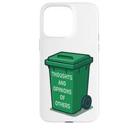 Contenedor Verde para Opiniones y Sentencias Carcasa para iPhone 15 Pro MAX